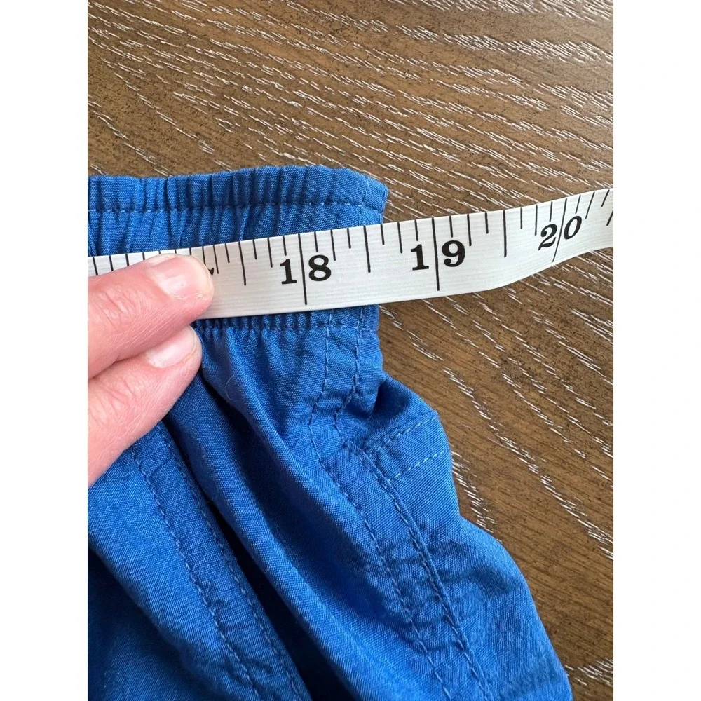 Speedo‎ Mens Swim Trunks Blue Elastic Waist Mesh Lined Pockets Royal Blue Shorts